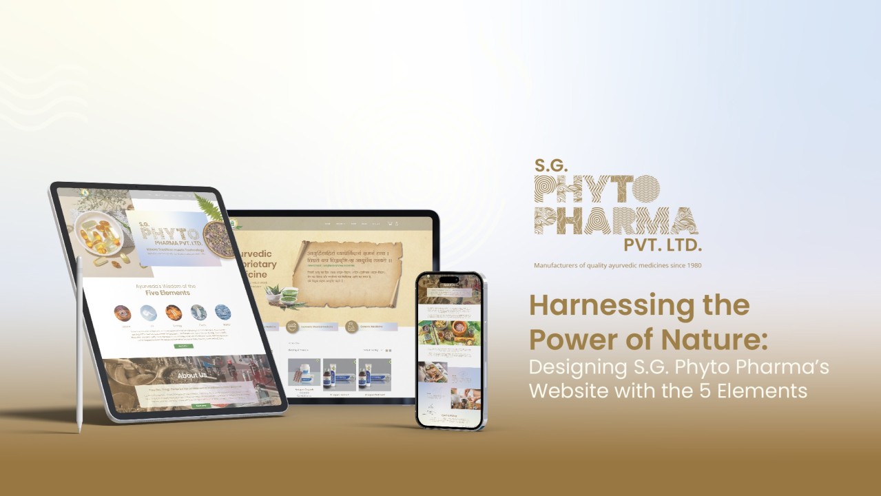 Website Project - S. G. Phyto Pharma Pvt. Ltd.